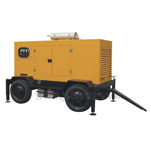 Gruppo elettrogeno diesel - Fuzhou Jet Electric Machinery Co., Ltd. - trifase / rimorchiabile / industriale