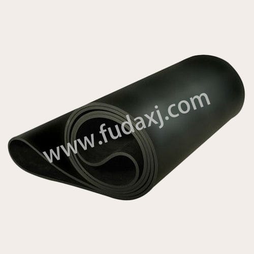 Nastro trasportatore flessibile - Zhejiang Fuda Rubber Co., Ltd. - continuo / omogeneo / nero