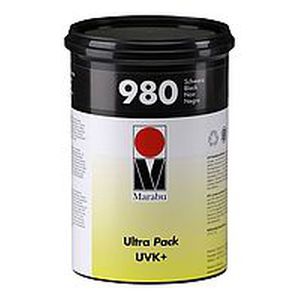 Inchiostro per serigrafia - Ultra Pack UVK+ - Marabu - per plastica / ad essiccamento UV