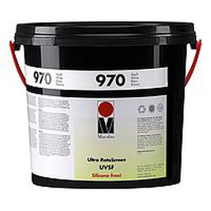 Inchiostro per serigrafia - Ultra RotaScreen UVSF - Marabu - per carta / per plastica / ad essiccamento UV