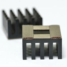 Guarnizione piatta - Schlegel Electronic Materials - in tessuto / in silicone / a sezione rettangolare