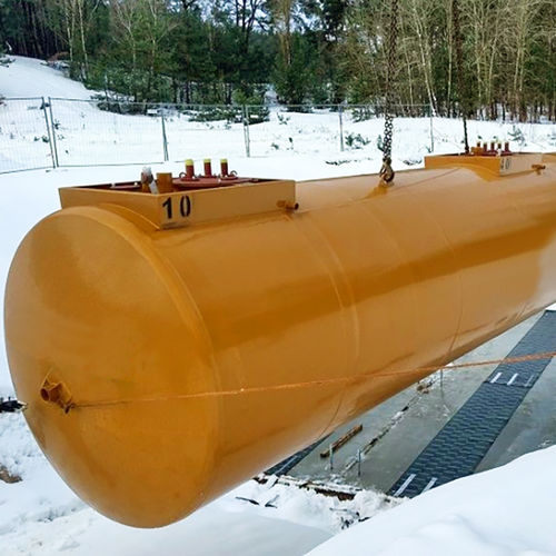 Serbatoio di stoccaggio di gasolio - Ferrero S.p.A. - per diesel / per applicazioni aeronautiche / in acciaio