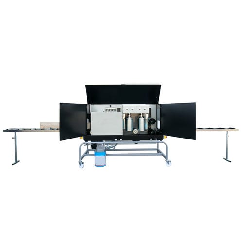 Tunnel di verniciatura per l'industria del legno - A250 - Ceetec A/S - mobile