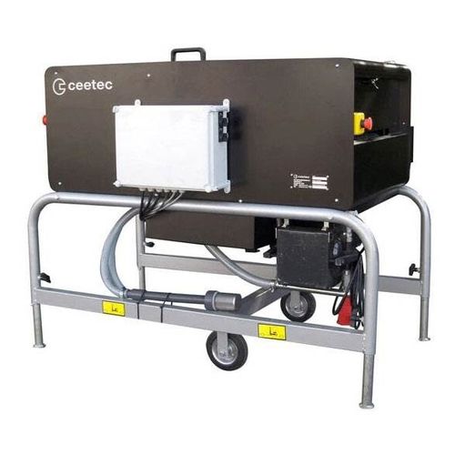 Tunnel di verniciatura chiuso - SP250 - Ceetec A/S - per l'industria del legno / a filtro