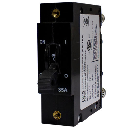 Interruttore automatico idraulico-magnetico - D2P series - CBI-electric: low voltage - DC / modulare / a riarmo manuale