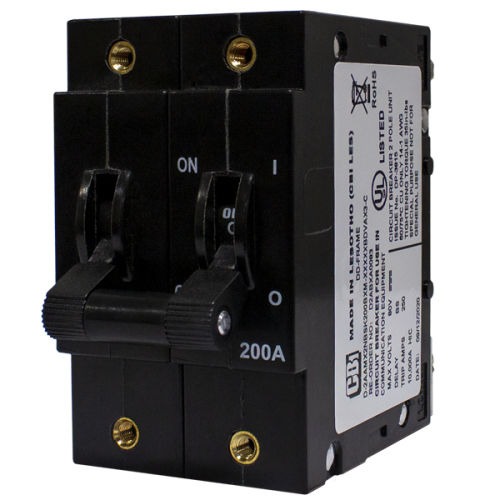Interruttore automatico idraulico-magnetico - D2R series - CBI-electric: low voltage - DC / 2 poli / modulare