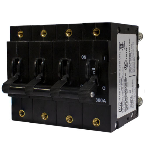 Interruttore automatico idraulico-magnetico - D2P series - CBI-electric: low voltage - DC / 4 poli / alta corrente