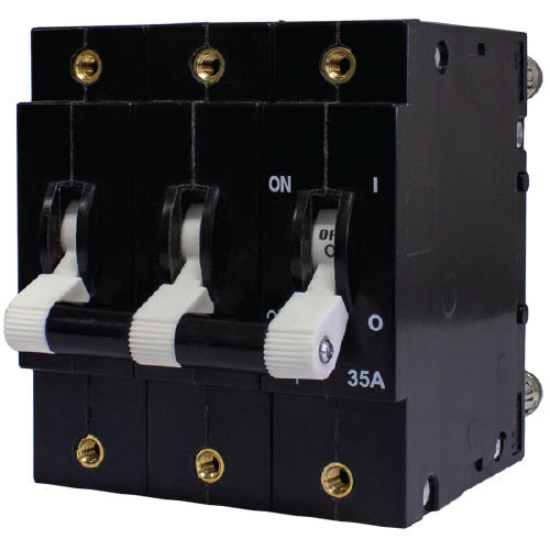 Interruttore termico - D2P series - CBI-electric: low voltage - AC / 3 poli / a riarmo manuale