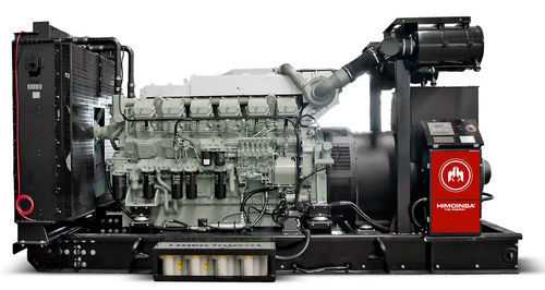 Gruppo elettrogeno diesel - HTW-670 T5 - HIMOINSA - trifase / 50 Hz / ad iniezione diretta