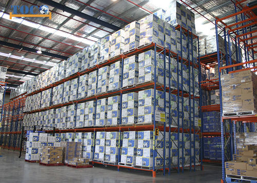 Scaffalatura profondità doppia - IPR04 - NANJING TOCO WAREHOUSE EQUIPMENT CO., LTD. - per pallet / in acciaio