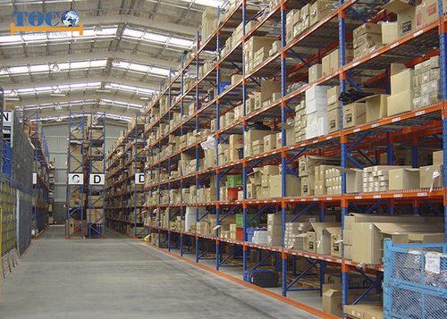 Scaffalatura per corsie strette - IPR06 - NANJING TOCO WAREHOUSE EQUIPMENT CO., LTD. - per carichi pesanti / per pallet / in acciaio