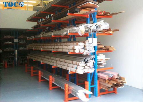 Scaffalatura cantilever - NANJING TOCO WAREHOUSE EQUIPMENT CO., LTD. - unilaterale / a doppia faccia / per carichi lunghi