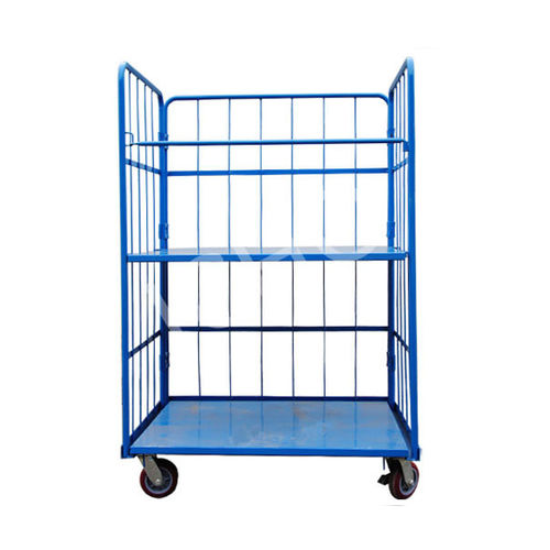 Roll-container multiuso - IRC series - NANJING TOCO WAREHOUSE EQUIPMENT CO., LTD. - a ripiani / in metallo