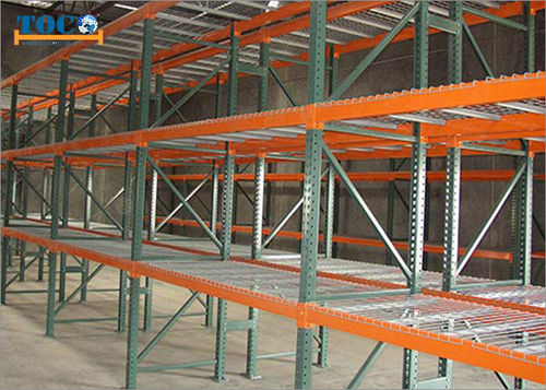 Scaffalatura per pallet - IPR 03 - NANJING TOCO WAREHOUSE EQUIPMENT CO., LTD. - in acciaio / senza viti
