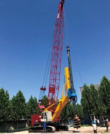 Perforatrice per forature profonde - SD2200 - SINOVO HEAVY INDUSTRY CO., LTD. - cingolata / rotativa / Caterpillar