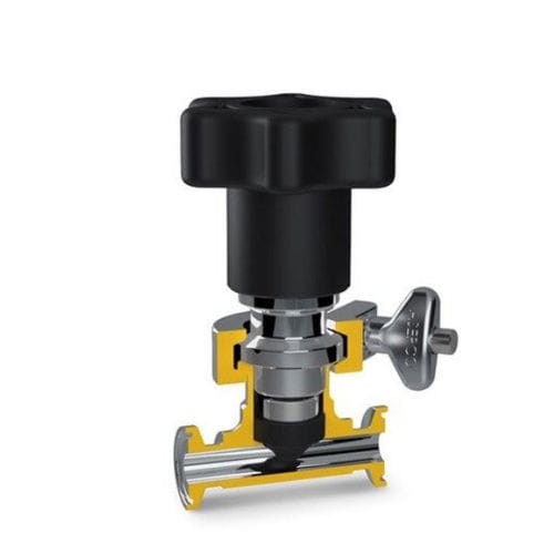 Valvola a membrana - ASEPCO - Watson-Marlow Fluid Technology Group - manuale / in linea / per flangia