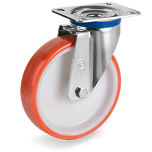 Ruota girevole - 60 series - Tellure Rôta - con piastra girevole / per carrello / per ponteggio mobile