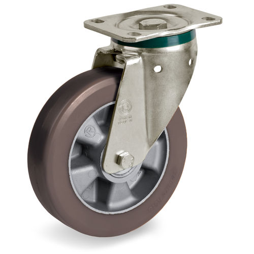 Ruota girevole - 58 HT series - Tellure Rôta - con piastra girevole / per carrello / industriale