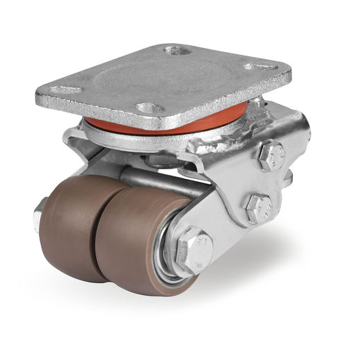 Ruota con fascia - Compact Castors - Tellure Rôta - in metallo / in poliuretano / per movimentazione
