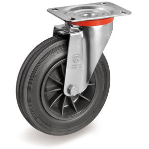 Ruota girevole - 52 series - Tellure Rôta - con piastra girevole / industriale / per carrello