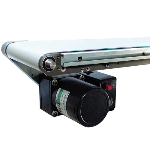 Trasportatore a nastro magnetico - Industrial Magnetics - a nastro sottile / in alluminio