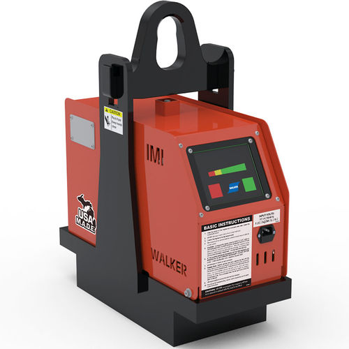 Elettromagnete di sollevamento a batteria - BUX series - Industrial Magnetics - a commutazione elettrica / per movimentazione / compatto