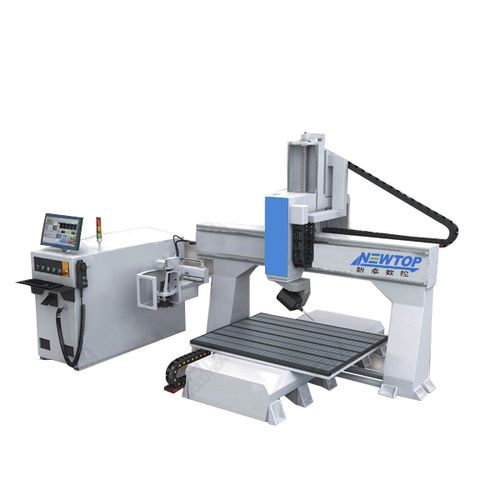 Contornatrice CNC - MC1212 - Jinan Newtop Cnc Machine Co., Ltd. - 5 assi / con un mandrino / a ponte