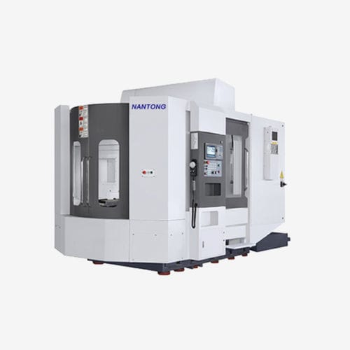 Centro di lavoro CNC 3 assi - YJ-H50 - NANTONG YIJI MACHINERY CO., LTD. - orizzontale / con tavola rotante / BT 50