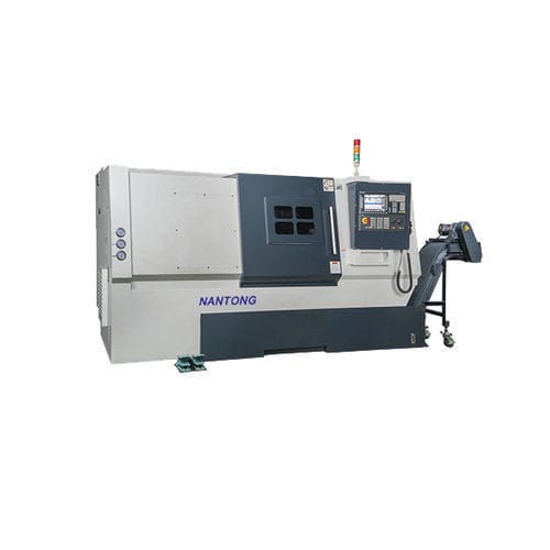 Centro di tornitura CNC - YJ-CT350 - NANTONG YIJI MACHINERY CO., LTD. - 3 assi / A2-8 / 12 utensili