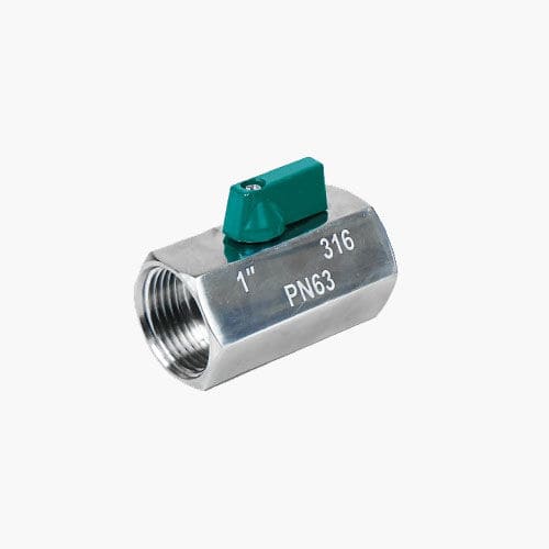 Valvola a sfera - Pn63 - Zhejiang Ouming Fluid Casting Industry Co., Ltd. - manuale / di regolazione / filettata