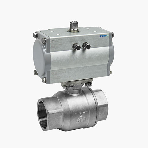 Valvola a sfera - Zhejiang Ouming Fluid Casting Industry Co., Ltd. - a comando pneumatico / con attuatore elettrico / a comando idraulico