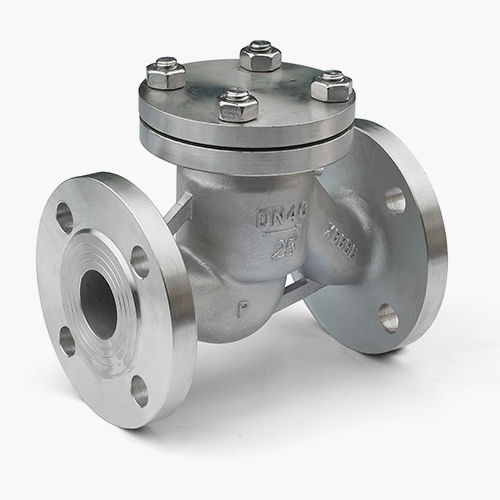 Valvola di ritegno a sfera - Zhejiang Ouming Fluid Casting Industry Co., Ltd. - a fungo / con flangia / in acciaio inossidabile