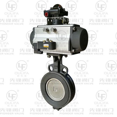 Valvola a farfalla - D672F-150Lb - Wenzhou Pioneer Valve Co., Ltd. - pneumatica / a regolazione di portata / per acqua