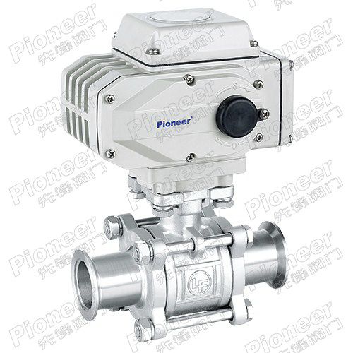 Valvola a sfera - GUD-32KF - Wenzhou Pioneer Valve Co., Ltd. - elettrica / per liquidi alimentari e bevande / per prodotti chimici