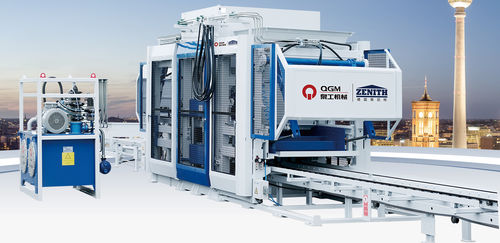 Blocchiera per manufatti in calcestruzzo - ZN1200S  - Quangong Machinery Co., Ltd. - stazionaria