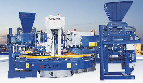 Pressa idraulica - HP-1200T  - Quangong Machinery Co., Ltd. - di formatura / per calcestruzzo / a tavola girevole