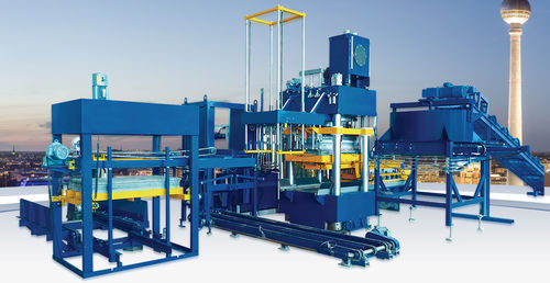 Pressa idraulica - HP series - Quangong Machinery Co., Ltd. - meccanica / di formatura / per blocchi di cemento