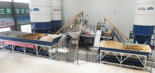 Centrale di betonaggio stazionario - Quangong Machinery Co., Ltd. - automatico