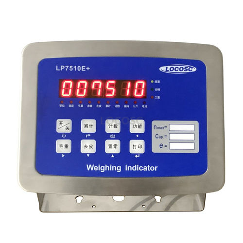 Indicatore di peso display LCD - LP7510E  - Locosc Ningbo Precision Technology Co., Ltd. - portatile / 4-20 mA / RS-232