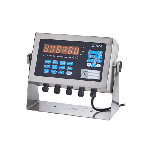 Indicatore di peso con display LED - LP7580  - Locosc Ningbo Precision Technology Co., Ltd. - a parete / a tenuta stagna / RS-232
