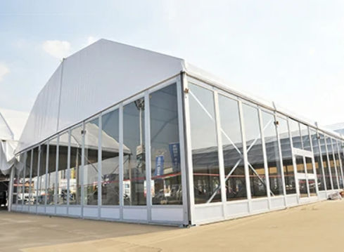 Tendone commerciale - Guangzhou Yijin Aluminium Co., Ltd. - modulare / di stoccaggio / per eventi