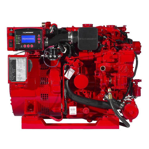 Gruppo elettrogeno diesel - 5.0 EDC D-NET - Westerbeke - monofase / stazionario / 50 Hz