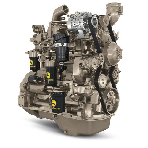 Motore diesel - PowerTech™ PWL 4.5L - JOHN DEERE POWER SYSTEMS - 4 cilindri / a iniezione alta pressione / compatto