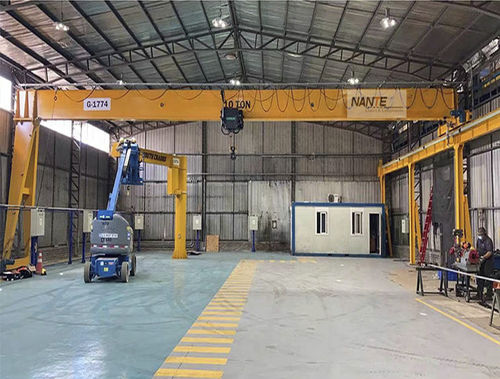 Semiportale su guida di scorrimento - Hangzhou Nante Machinery Co., Ltd. - aereo / leggero