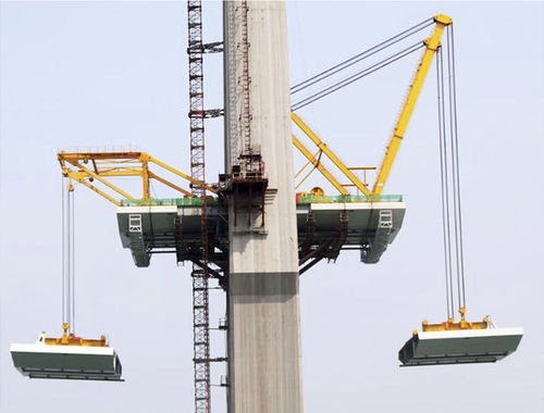 Carro di varo travata dopo travata - Hangzhou Nante Machinery Co., Ltd. - per la costruzioni di ponti