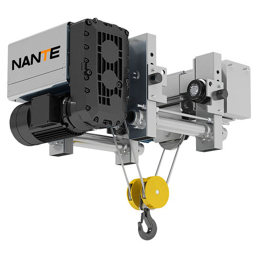 Paranco a cavo elettrico - NHA series - Hangzhou Nante Machinery Co., Ltd. - compatto / con carrello ad altezza ridotta / bitrave