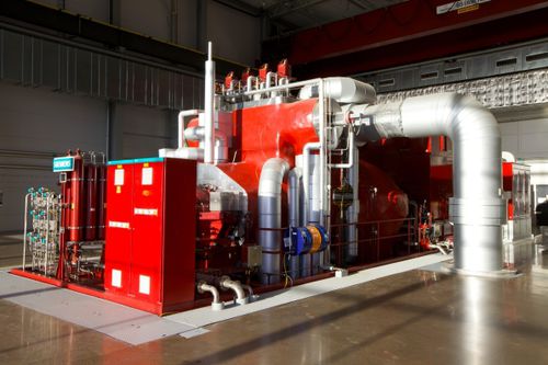 Turbina a vapore - SST-800 - Siemens Energy - Power and heat generation - per produzione di energia / per applicazioni di trasmissione meccanica