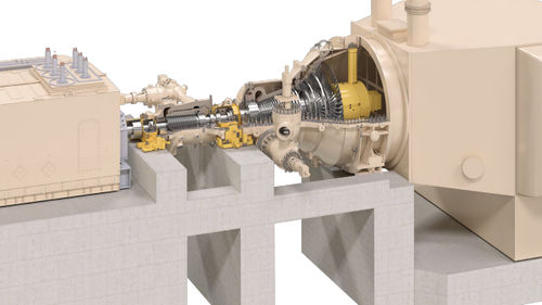 Turbina a vapore - SST-3000 - Siemens Energy - Power and heat generation - per produzione di energia / monoalbero