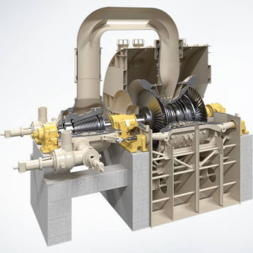 Turbina a vapore - SST-4000 - Siemens Energy - Power and heat generation - per produzione di energia