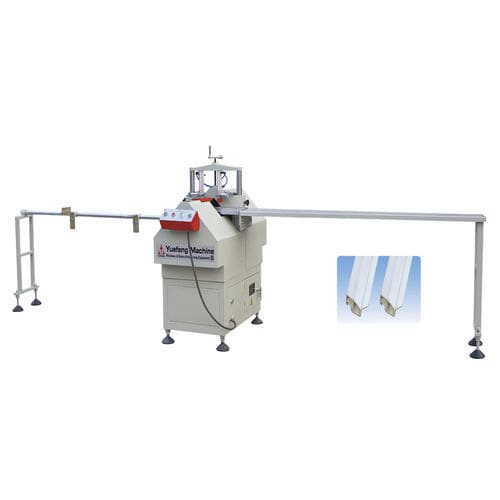 Sega fermavetro - SYJW-1800 - JINAN YUEFENG MACHINERY CO., LTD. - troncatrice / orizzontale / per PVC